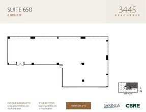 3445 Peachtree Rd NE, Atlanta, GA for lease Floor Plan- Image 1 of 1
