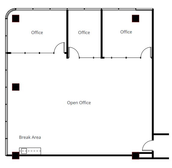 1800 Sutter St, Concord, CA for lease Floor Plan- Image 1 of 1