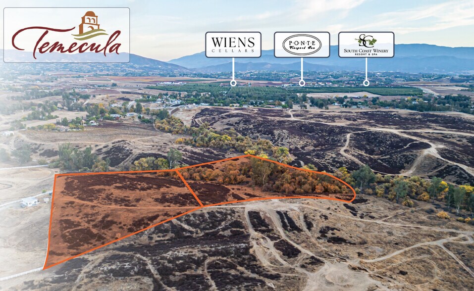 Osterberg Street, Temecula, CA for sale - Aerial - Image 2 of 2