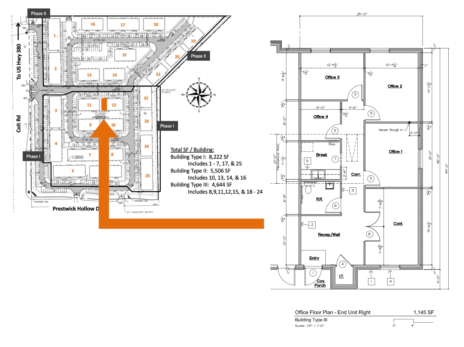 1400 N Coit Rd, McKinney, TX for lease Floor Plan- Image 1 of 1