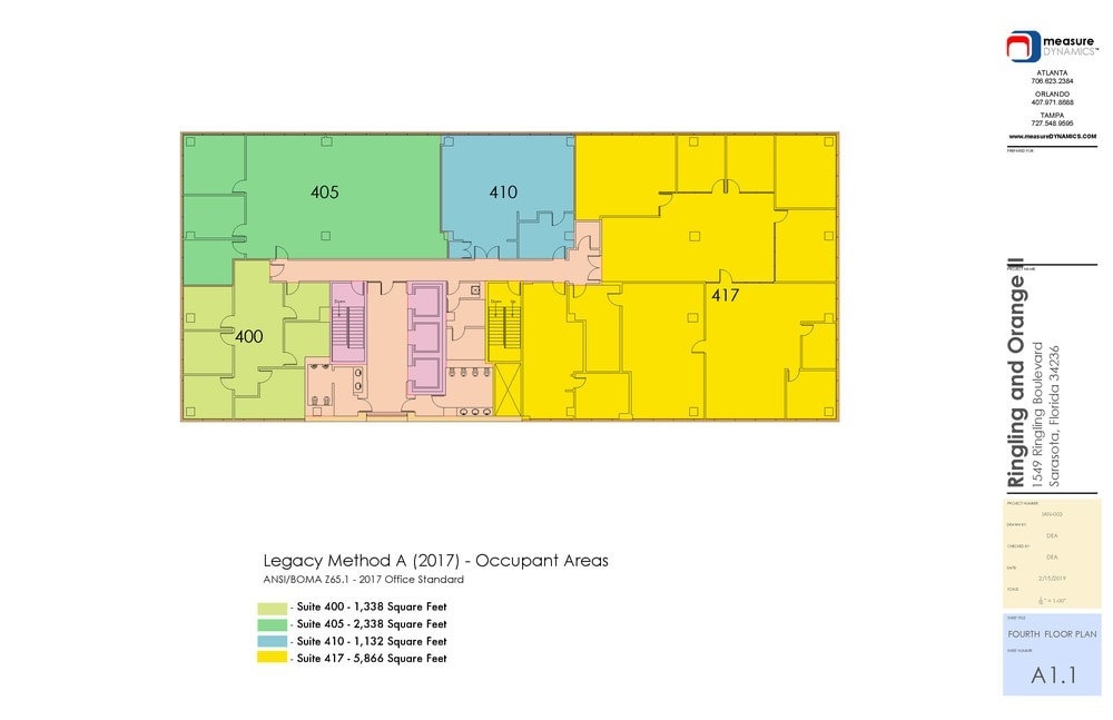 1549 Ringling Blvd, Sarasota, FL for lease Floor Plan- Image 1 of 1