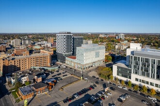 100 Bond St E, Oshawa, ON - AERIAL map view