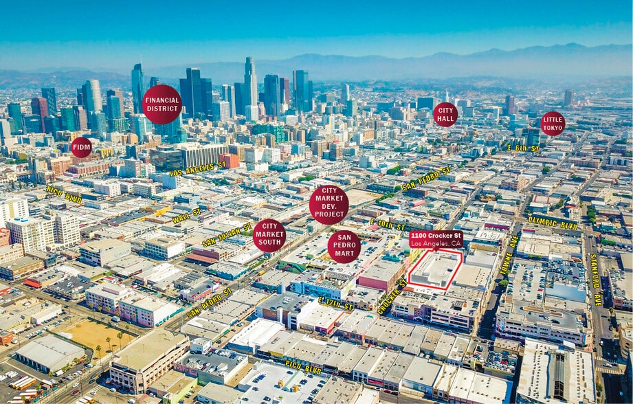 1100-1144 Crocker St, Los Angeles, CA for sale - Building Photo - Image 2 of 8