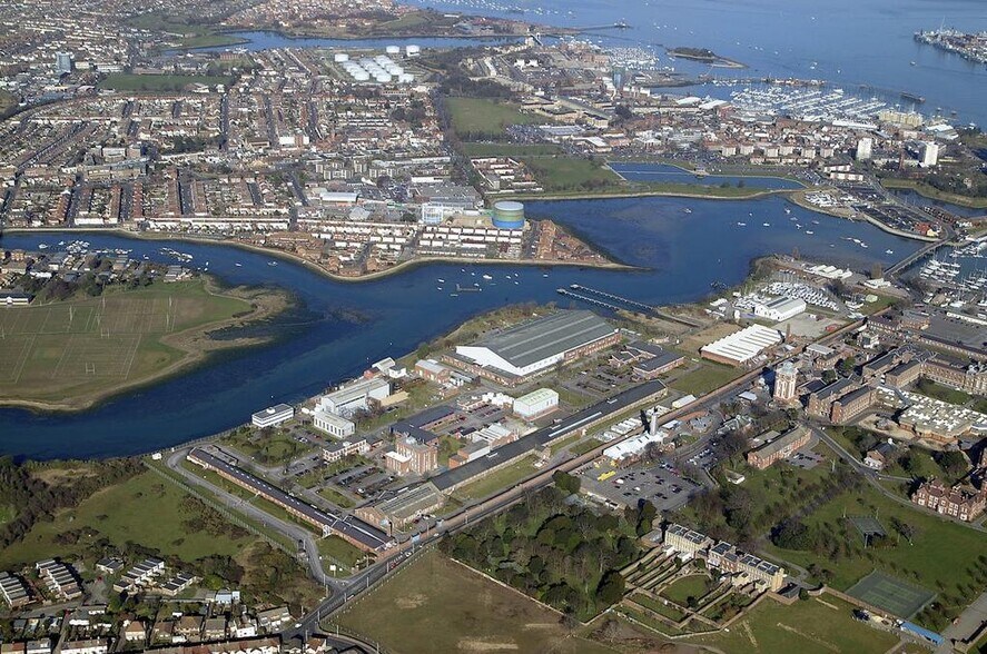 Haslar Rd, Gosport for lease - Aerial - Image 2 of 2