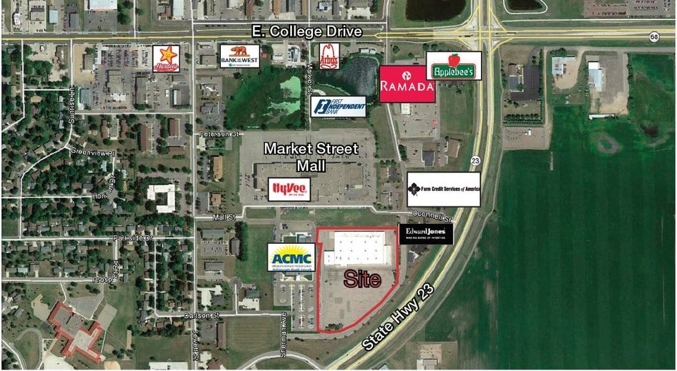 1001 N State Hwy 23, Marshall, MN for sale - Site Plan - Image 1 of 1