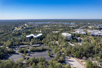 2001 Timberloch Pl, The Woodlands, TX - aerial  map view