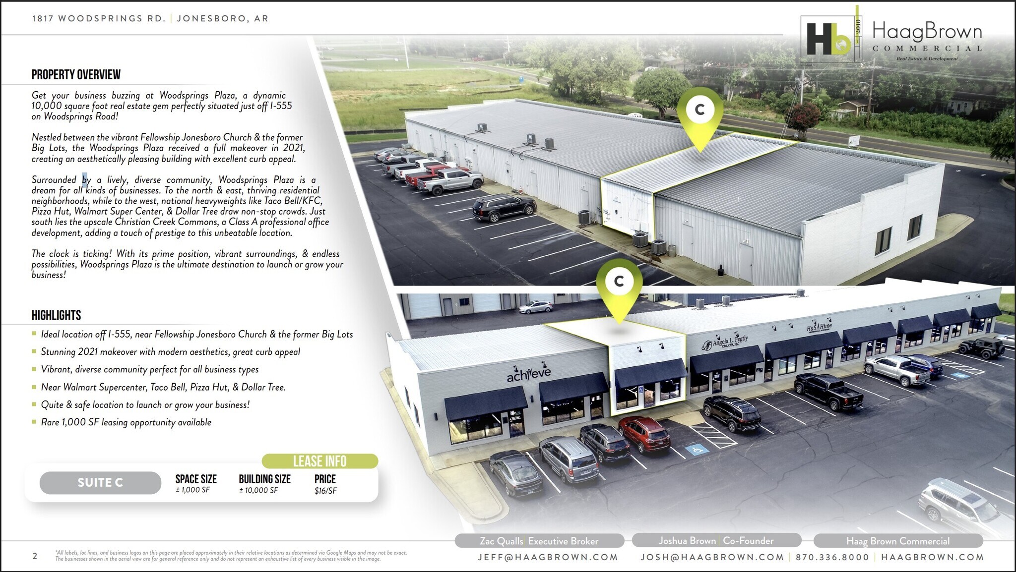 1817 Woodsprings Rd, Jonesboro, AR for lease Interior Photo- Image 1 of 11