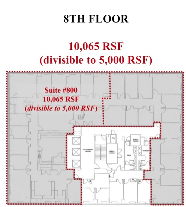 8737 Colesville Rd, Silver Spring, MD for lease Floor Plan- Image 1 of 1