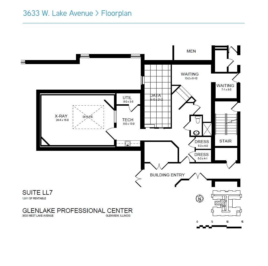 3633 W Lake Ave, Glenview, IL for sale Floor Plan- Image 1 of 1