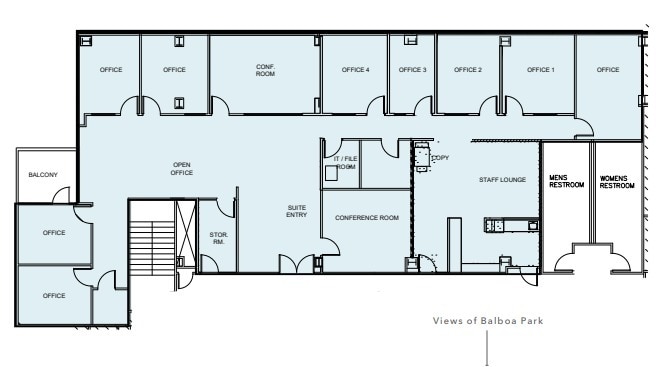 2445 5th Ave, San Diego, CA for lease Floor Plan- Image 1 of 1