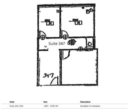 23330 Cottonwood Pky, California, MD for lease Floor Plan- Image 2 of 2