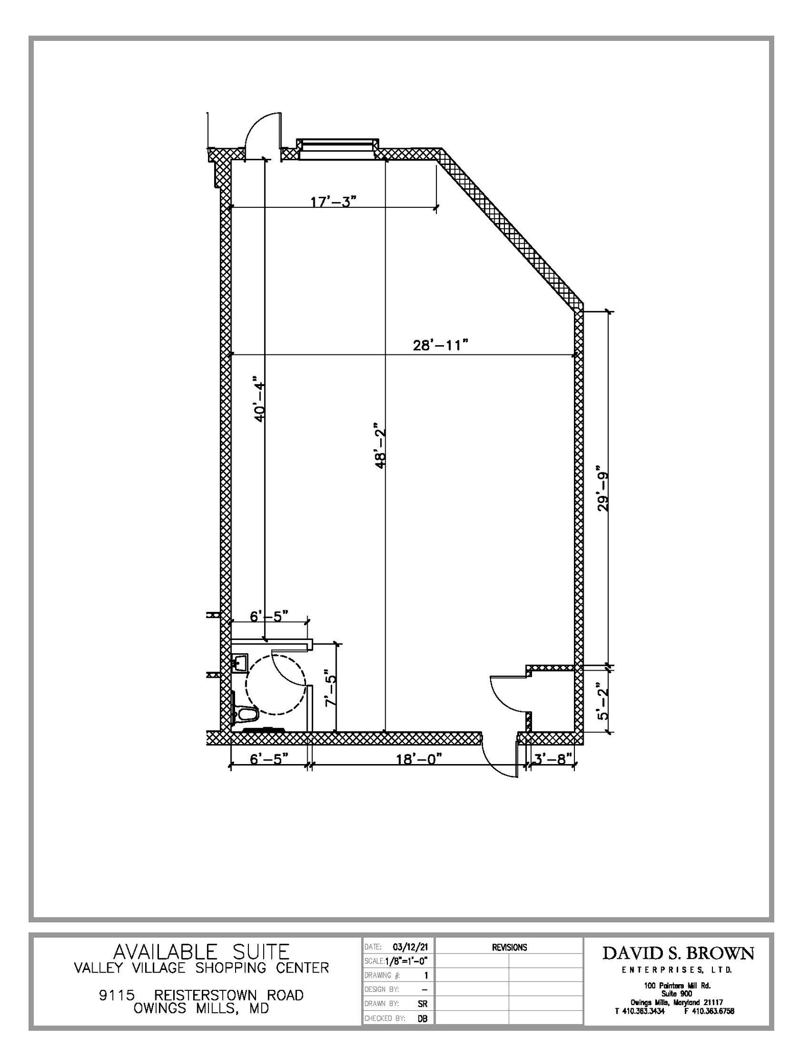 9101-9191 Reisterstown Rd, Owings Mills, MD for lease Floor Plan- Image 1 of 1