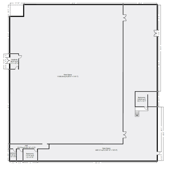 620-644 N Howard St, Akron, OH for lease - Floor Plan - Image 3 of 4