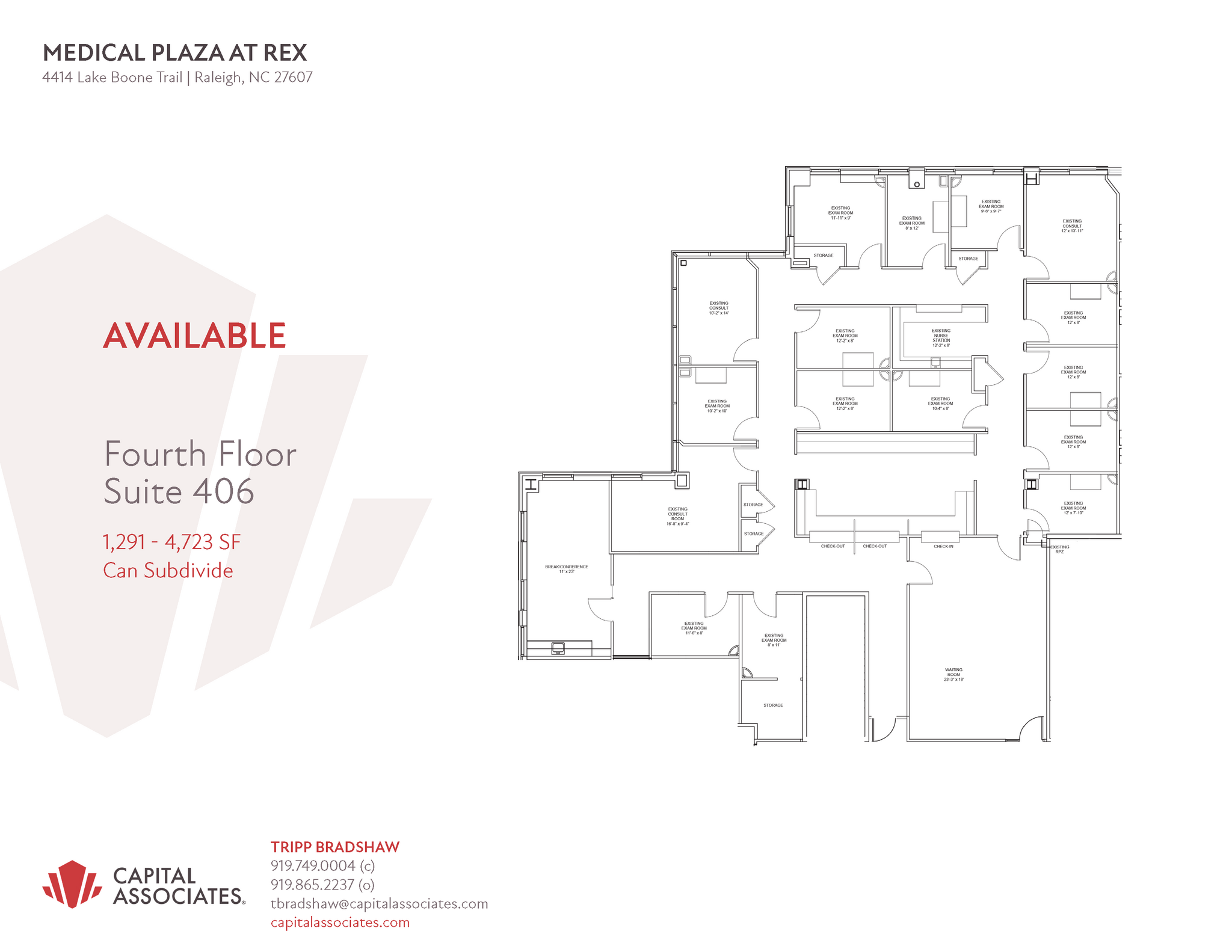 4414 Lake Boone Trl, Raleigh, NC for lease Floor Plan- Image 1 of 1