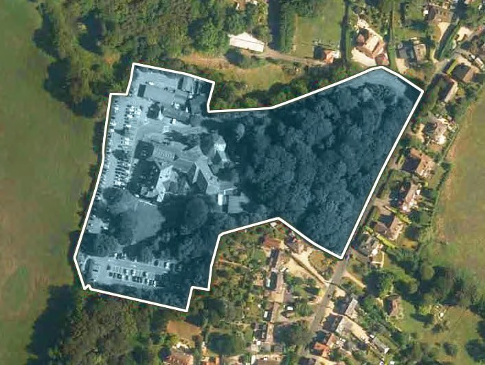 Furzehill, Wimborne for sale - Aerial - Image 3 of 11