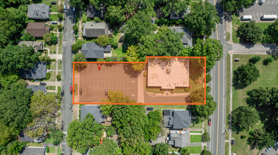 1212 Broad St, Durham, NC - aerial  map view