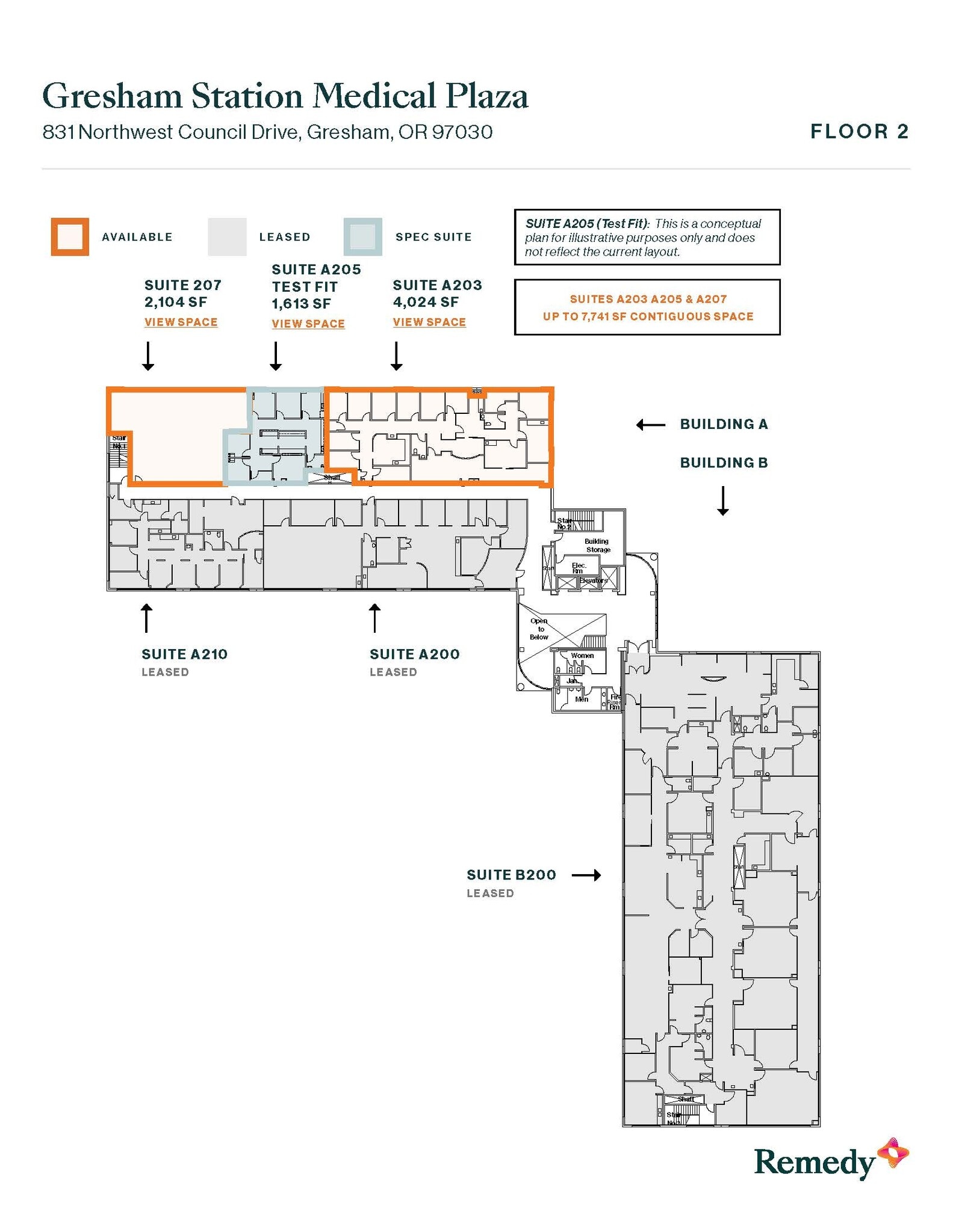 831 NW Council Dr, Gresham, OR for lease Floor Plan- Image 1 of 1