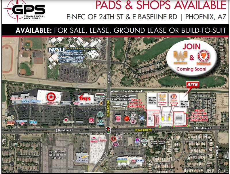 E-NEC 24th St & Baseline Rd, Phoenix, AZ for sale Primary Photo- Image 1 of 1