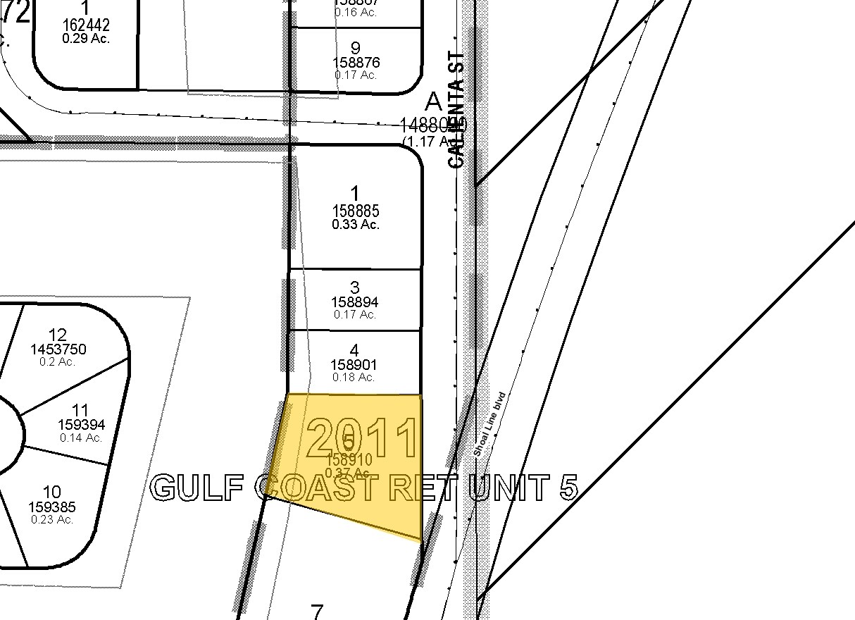 4307 Calienta St, Hernando Beach, FL for sale Plat Map- Image 1 of 1
