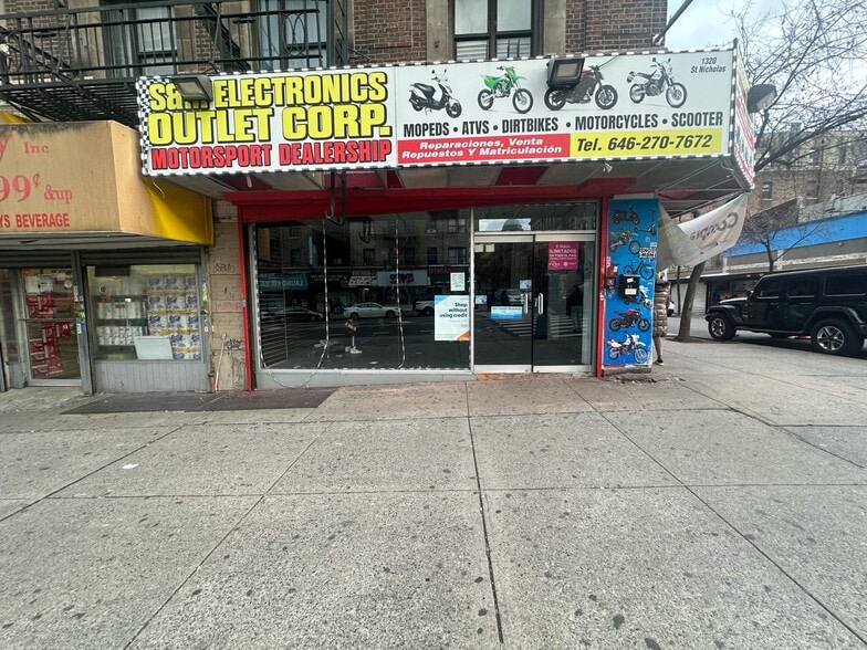 1320-1328 St Nicholas Ave, New York, NY for lease - Building Photo - Image 1 of 2