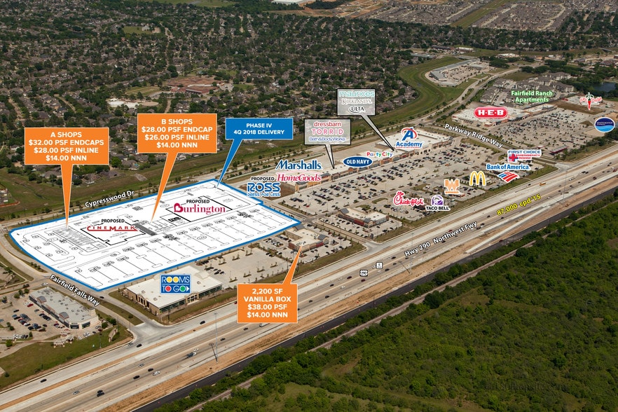 Highway 290 & Mason Rd, Cypress, TX for sale - Other - Image 1 of 1
