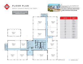 1003 Gravenstein Hwy, Sebastopol, CA for lease Floor Plan- Image 1 of 1