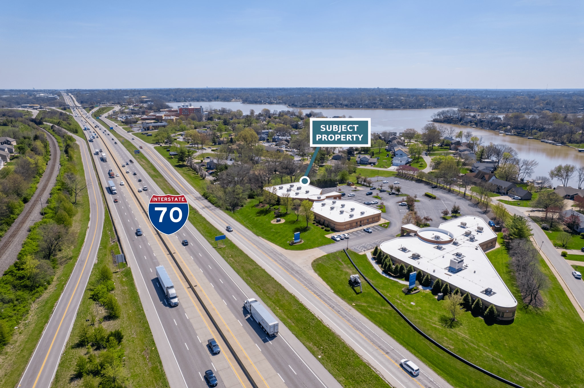100 Brevco Plz, Lake Saint Louis, MO for lease Aerial- Image 1 of 19