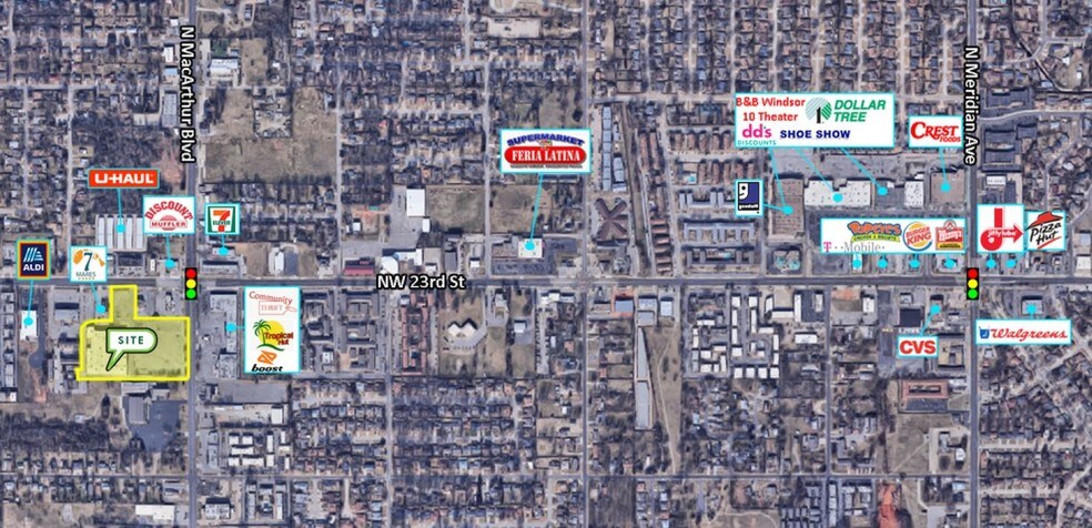 6000 Nw 23rd St Oklahoma City Ok 73127 Freestanding Property