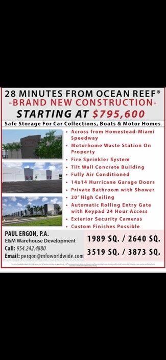 More details for 1770 SE 38th Ave, Homestead, FL - Industrial for Lease