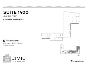 20 N Wacker Dr, Chicago, IL for lease Floor Plan- Image 1 of 6