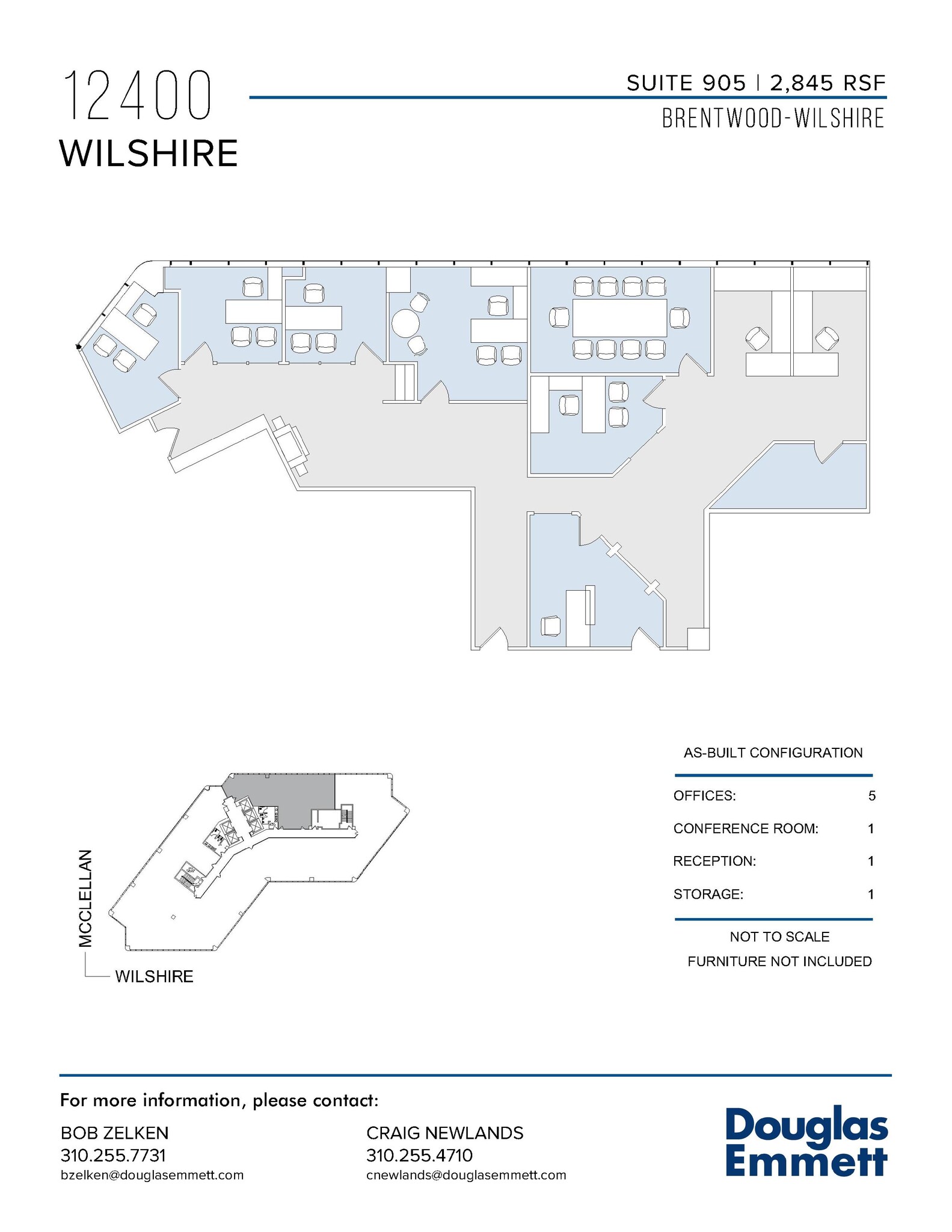 12400 Wilshire Blvd, Los Angeles, CA for lease Floor Plan- Image 1 of 1