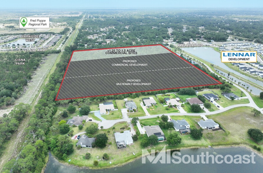 1843 Malabar rd, Palm Bay, FL for lease - Building Photo - Image 3 of 7