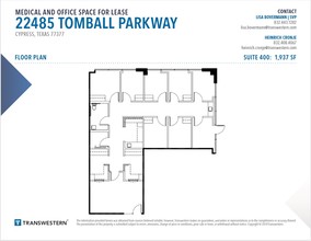 22485 Tomball Pky, Houston, TX for lease Floor Plan- Image 1 of 1