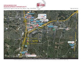 9393 Springboro Pike, Miamisburg, OH - AERIAL  map view