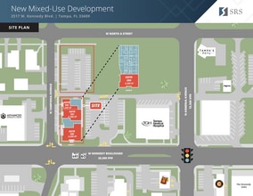 2517 W Kennedy Blvd, Tampa, FL for lease Site Plan- Image 1 of 1