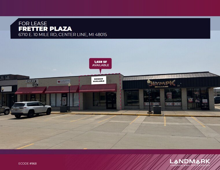 6700-6800 E 10 Mile Rd, Center Line, MI for sale - Primary Photo - Image 1 of 1