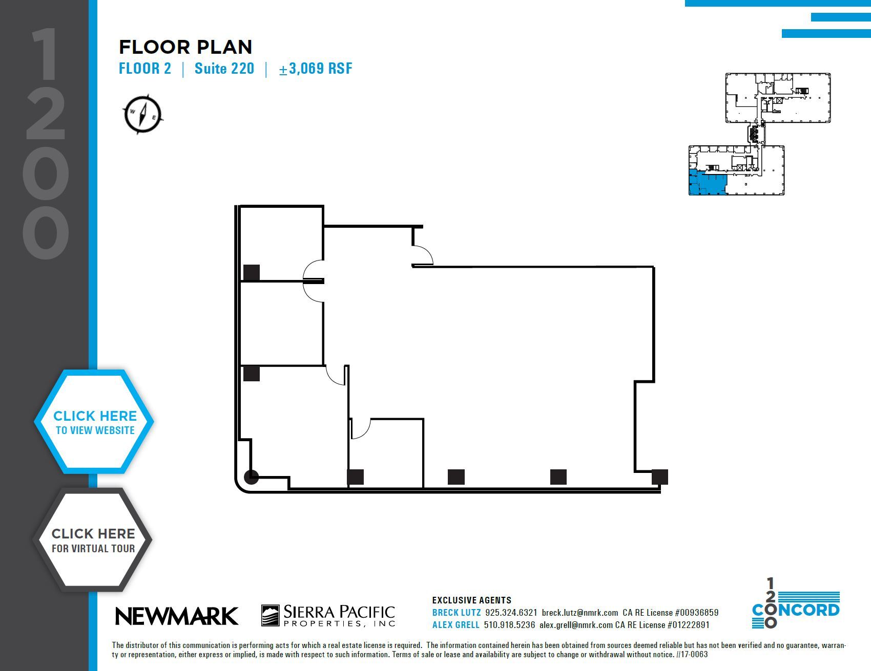 1200 Concord Ave, Concord, CA for lease Floor Plan- Image 1 of 1