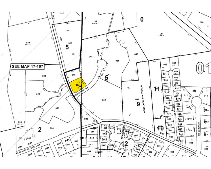 3200 Downwood Cir NW, Atlanta, GA for lease - Plat Map - Image 2 of 12