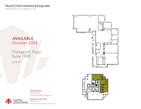 434 Fayetteville St, Raleigh, NC for lease Floor Plan- Image 1 of 1