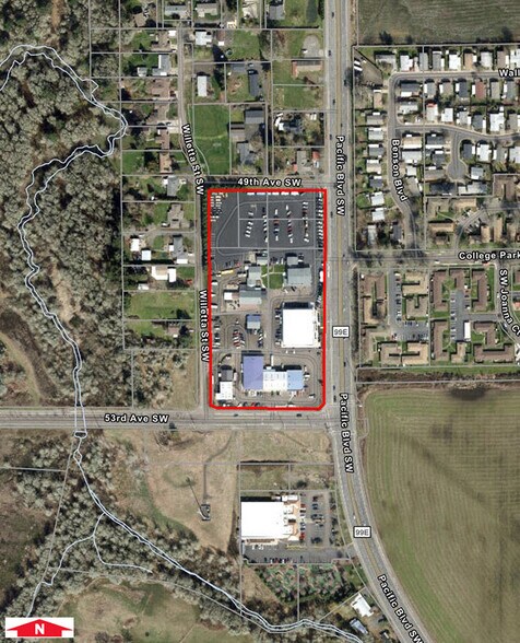 5046 Pacific Blvd SW, Albany, OR for sale - Aerial - Image 3 of 4