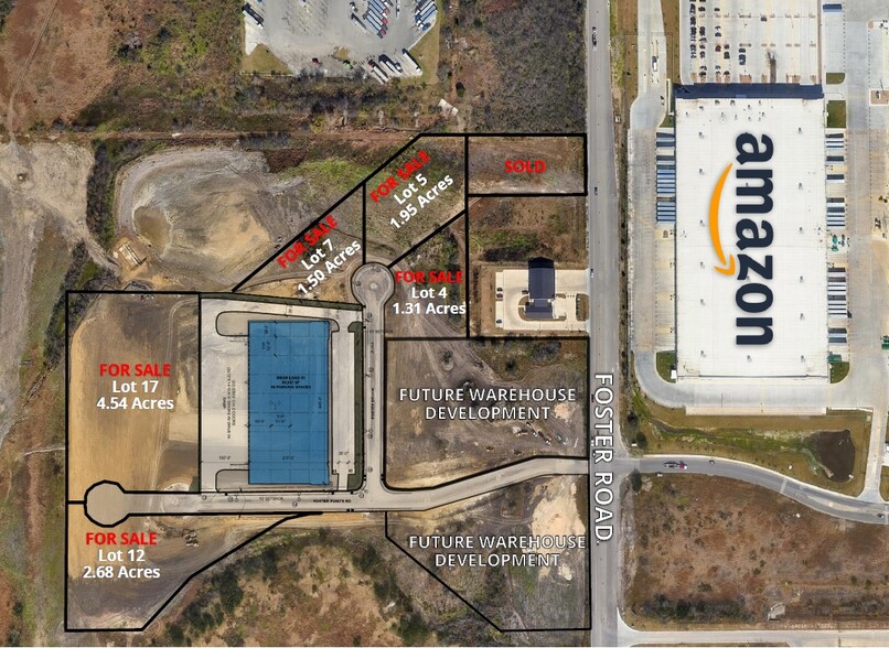 TBD N Foster Rd, San Antonio, TX for sale - Site Plan - Image 1 of 5