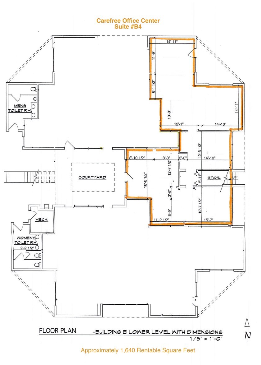 7518 E Elbow Bend Rd, Carefree, AZ for sale Floor Plan- Image 1 of 1