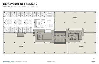 1800 Avenue of the Stars, Los Angeles, CA for lease Floor Plan- Image 1 of 1