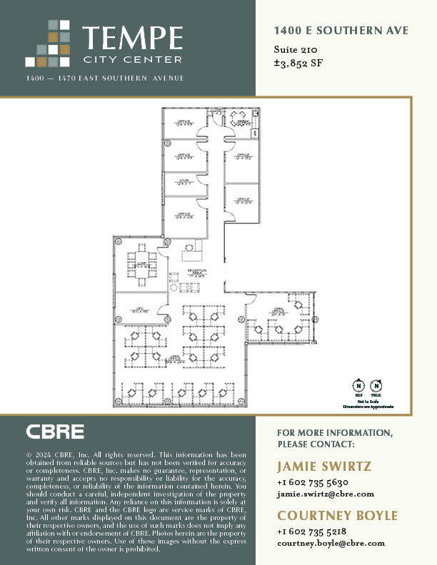 1400 E Southern Ave, Tempe, AZ for lease Floor Plan- Image 1 of 4