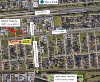 More details for 300 Veterans Memorial Blvd, Kenner, LA - Land for Sale