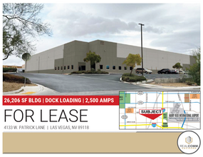 4133 W Patrick Ln, Las Vegas, NV for lease Building Photo- Image 1 of 5