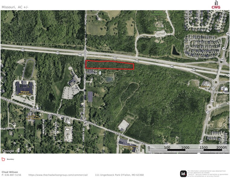 2400 Pond Rd, Grover, MO for sale - Aerial - Image 1 of 1