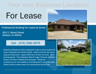 More details for 601 E Bristol St, Elkhart, IN - Office for Lease