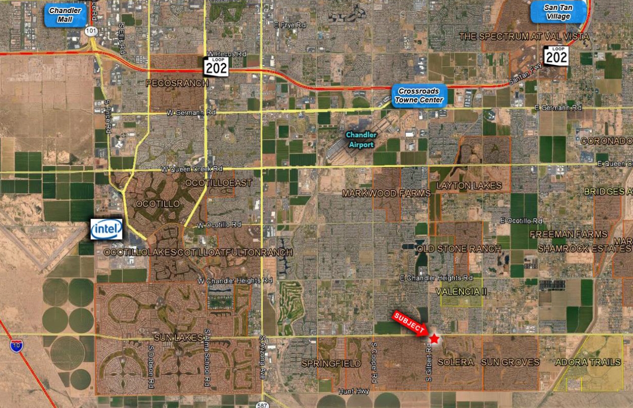 SE Gilbert Rd & Riggs Rd, Chandler, AZ, 85249 - Commercial Land For ...