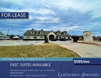 More details for 1002 Village Square Dr, Tomball, TX - Office for Lease